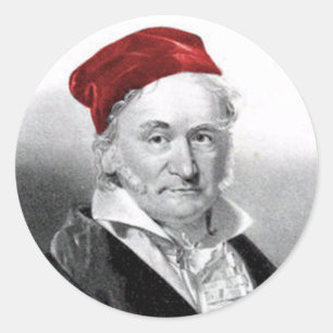 Adesivo Redondo Gauss