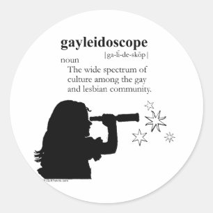 ADESIVO REDONDO GAYLEIDOSCOPE