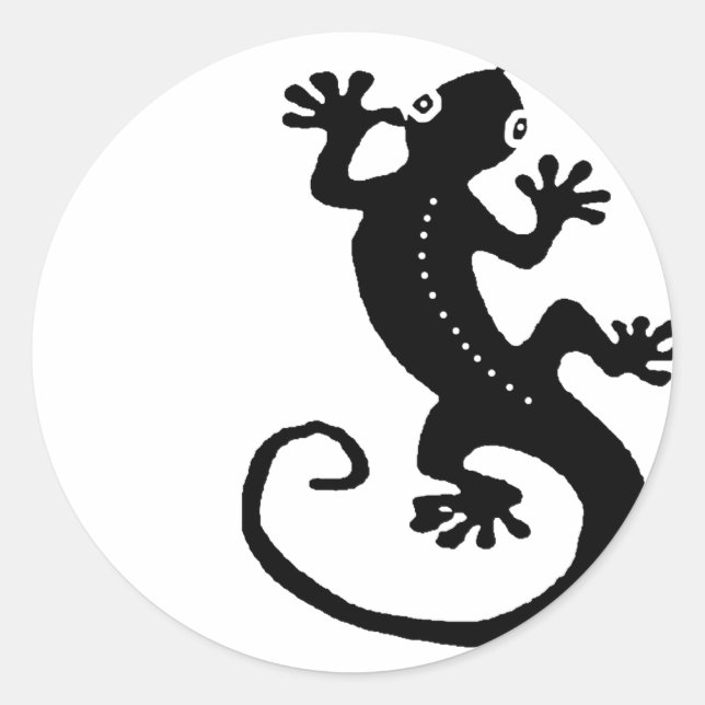 Adesivo Redondo Gecko 1 (Frente)