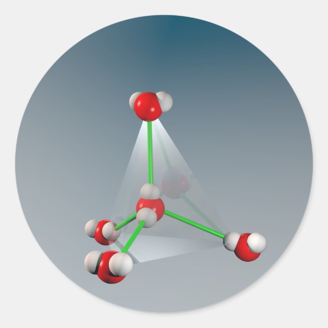Adesivo Redondo Gelo (Frente)