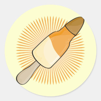 Adesivo Redondo gelo simples