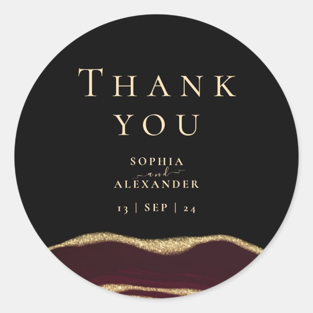 Adesivo Redondo Gemstone (Frente)