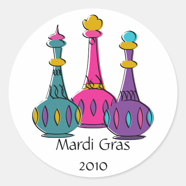 Adesivo Redondo Gene Bottles 2010 (Frente)