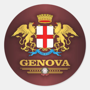 Adesivo Redondo Genebra (Genoa)