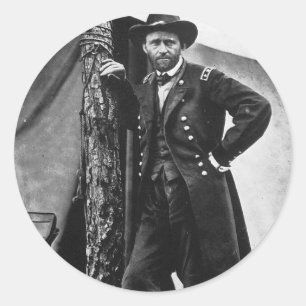 Adesivo Redondo General Grant