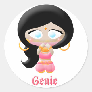 Adesivo Redondo Genie