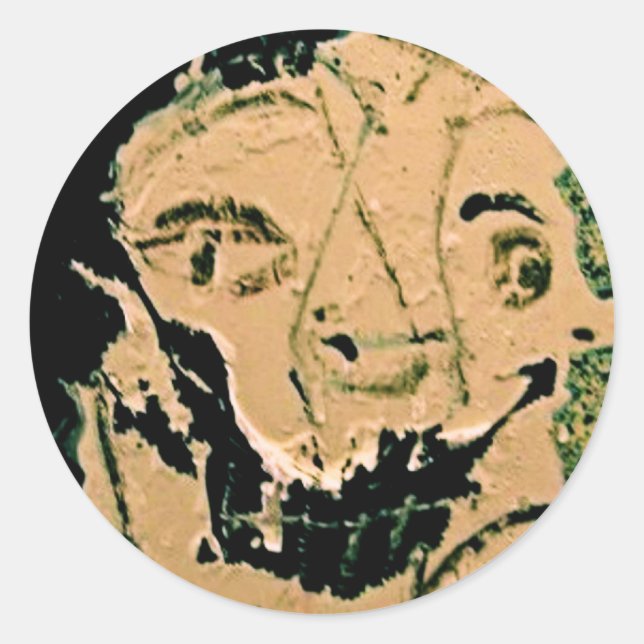 ADESIVO REDONDO GENIE (Frente)