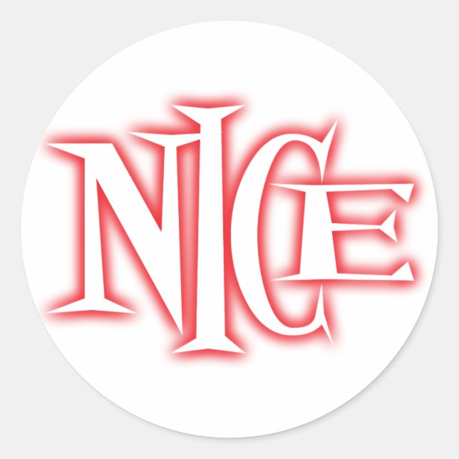 Adesivo Redondo gentil (Frente)