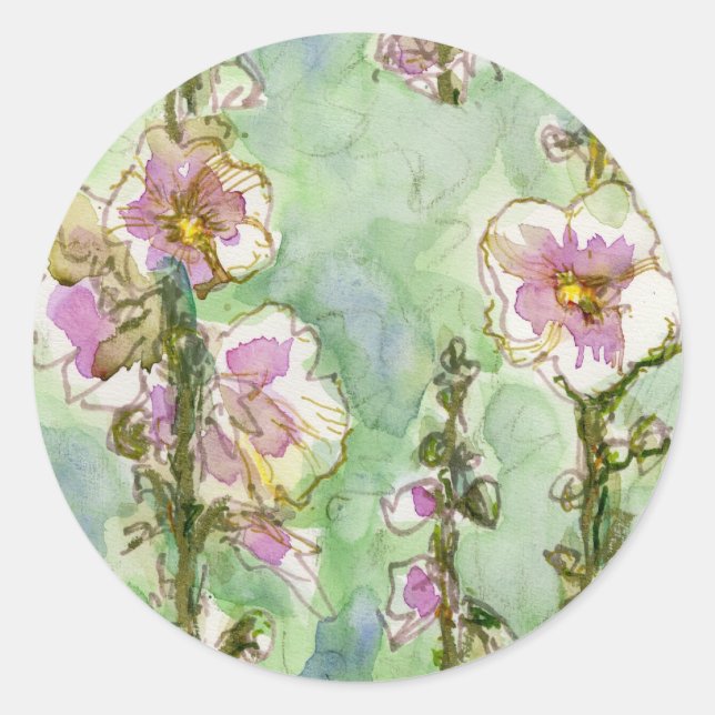 Adesivo Redondo Gentle Mallow (Frente)