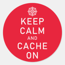 Geocaching Mantenha Calma E Cache No Funny FTF Swa