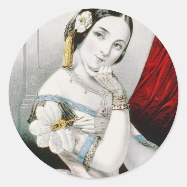 Adesivo Redondo Georgiana (Frente)