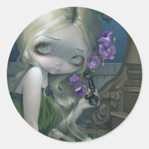 Adesivo Redondo "Geraniums" Sticker