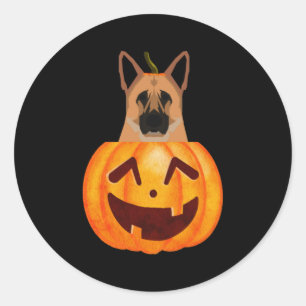 Adesivo Redondo German shepherd