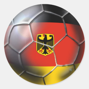 Adesivo Redondo Germany 2014 football OF more 20 sticker - sheets