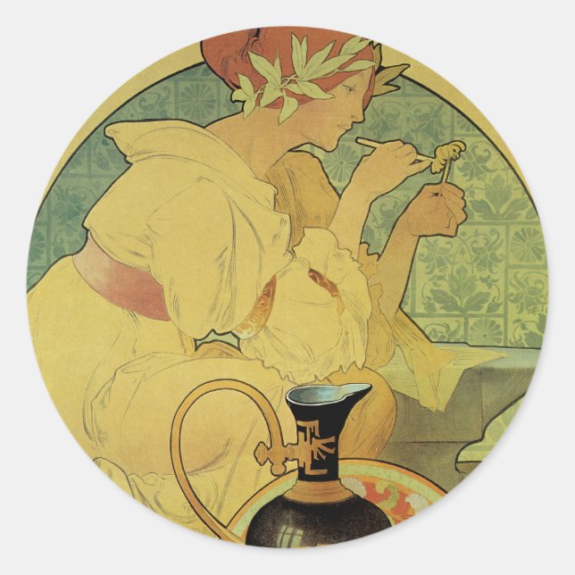 Adesivo Redondo Gewerbe Musee (Frente)