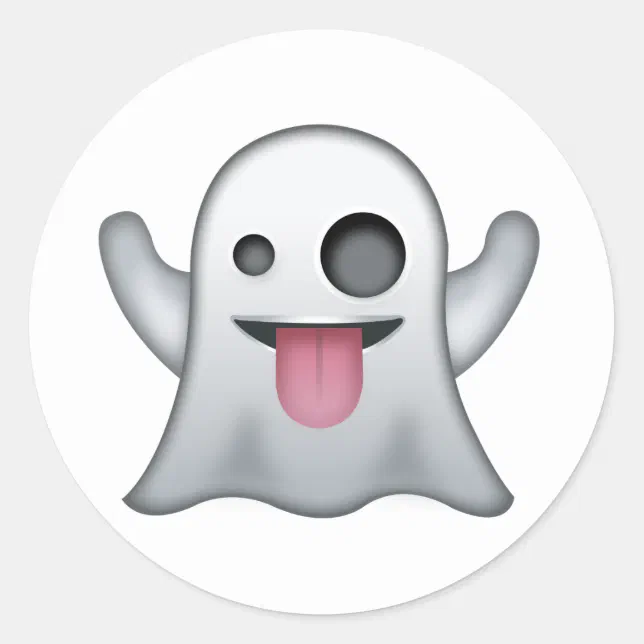 Cara assustadora de halloween tamanho grande de sorriso emoji