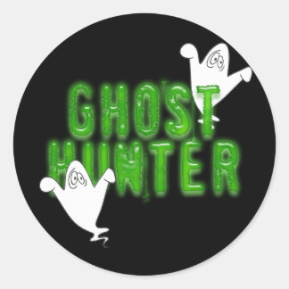 Adesivo Redondo Ghost Hunter