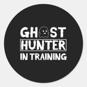 Adesivo Redondo Ghost Hunter Paranormal Investigador Fantasma