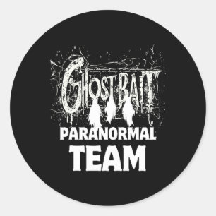 Adesivo Redondo Ghost It Ghost Hunter Paranormal Hauned House