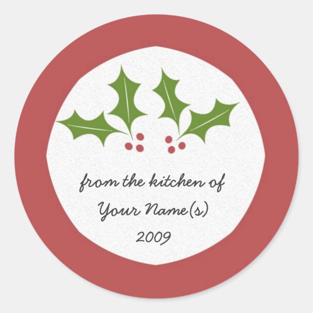 Adesivo Redondo Gift Sticker (Frente)