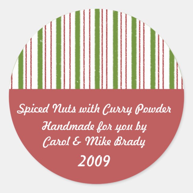 Adesivo Redondo Gift Sticker (Frente)