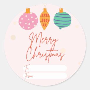 Adesivo Redondo Gift Sticker