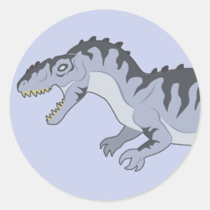 Adesivo Redondo Giganotosaurus (cara)