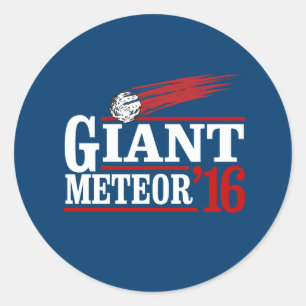 Adesivo Redondo Gigante Meteor 2016