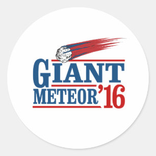 Adesivo Redondo Gigante Meteor 2016