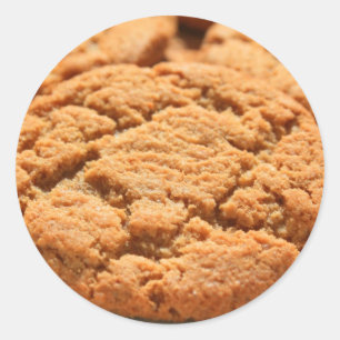 Adesivo Redondo Ginger Snap Cookies Sticker