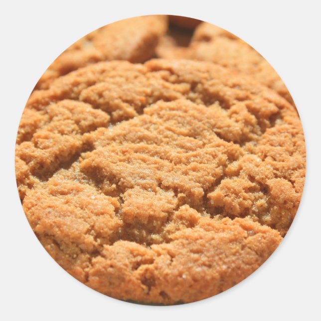 Adesivo Redondo Ginger Snap Cookies Sticker (Frente)