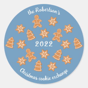Adesivo Redondo Gingercake Cookies Classic Round Sticker