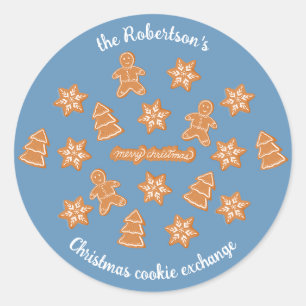 Adesivo Redondo Gingercake Cookies Classic Round Sticker
