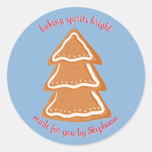 Adesivo Redondo Gingercake Cookies Classic Round Sticker
