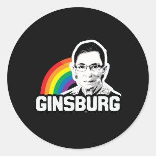 Adesivo Redondo Ginsburg Pride