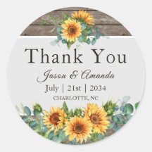 Girassóis Eucalipto Madeira Agradecimento Personal