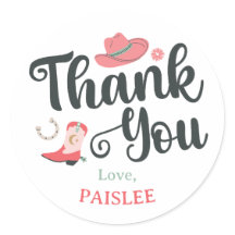 Girly Cowboy Obrigado