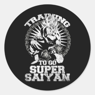 Adesivo Redondo Giro de Malhação de Trabalho Engraçado do Anime Lo