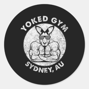 Adesivo Redondo Giro Levantado Sydney Flex Muscle Kangaroo