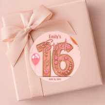 Glam Blush Rosa e Dourado Joia Sweet Sixteen