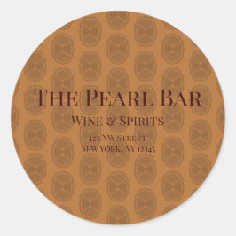 Adesivo Redondo Glamour