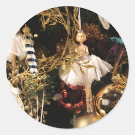 Adesivo Redondo Glaskugeln na Árvore Natal