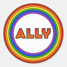 GLBT Ally Sticker