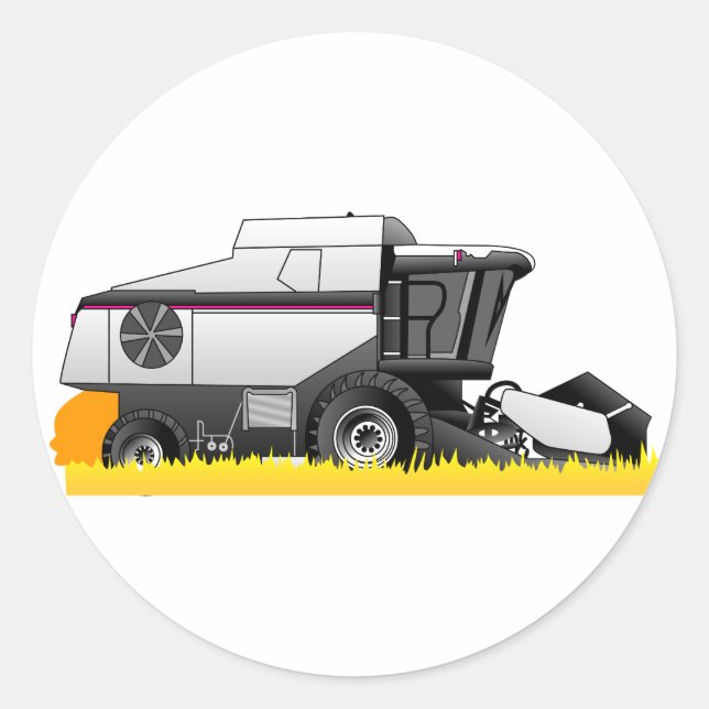 Adesivo Redondo Gleaner (Frente)