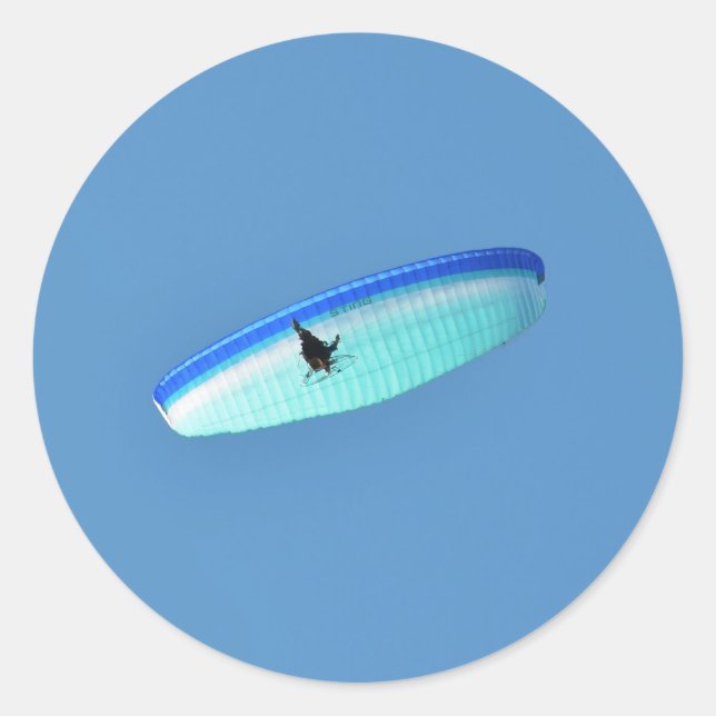 Adesivo Redondo Glider De Parágrafo Acionado (Frente)