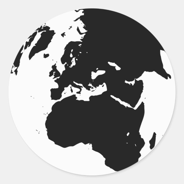 Adesivo Redondo Globo (Frente)