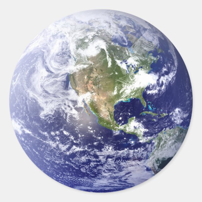 Adesivo Redondo Globo - Vinheta Círculo (Frente)