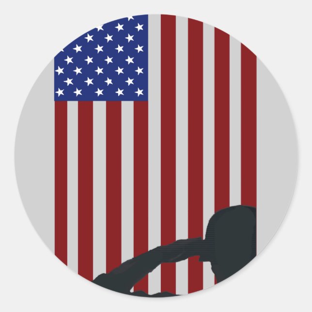 Adesivo Redondo Glória Antiga Salute (Frente)