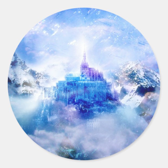 Adesivo Redondo Glória da Nova Jerusalém (Frente)