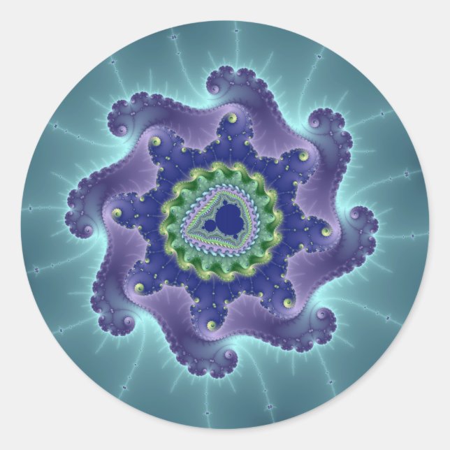 Adesivo Redondo Glória Springshine (Frente)